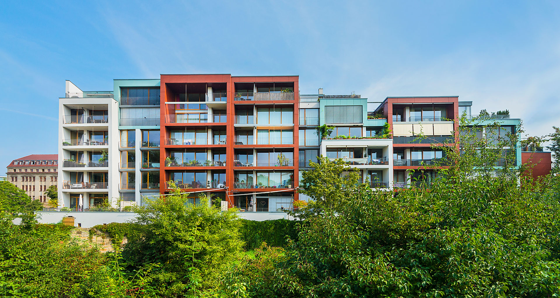 Ansicht Eigentumswohungen in Dresden - Columbus Dresden
