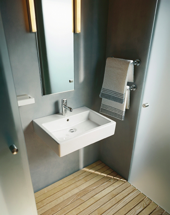 Columbus Dresden - hochwertige Sanitäkeramik für Eigentumswohungen Beispiel Waschtisch